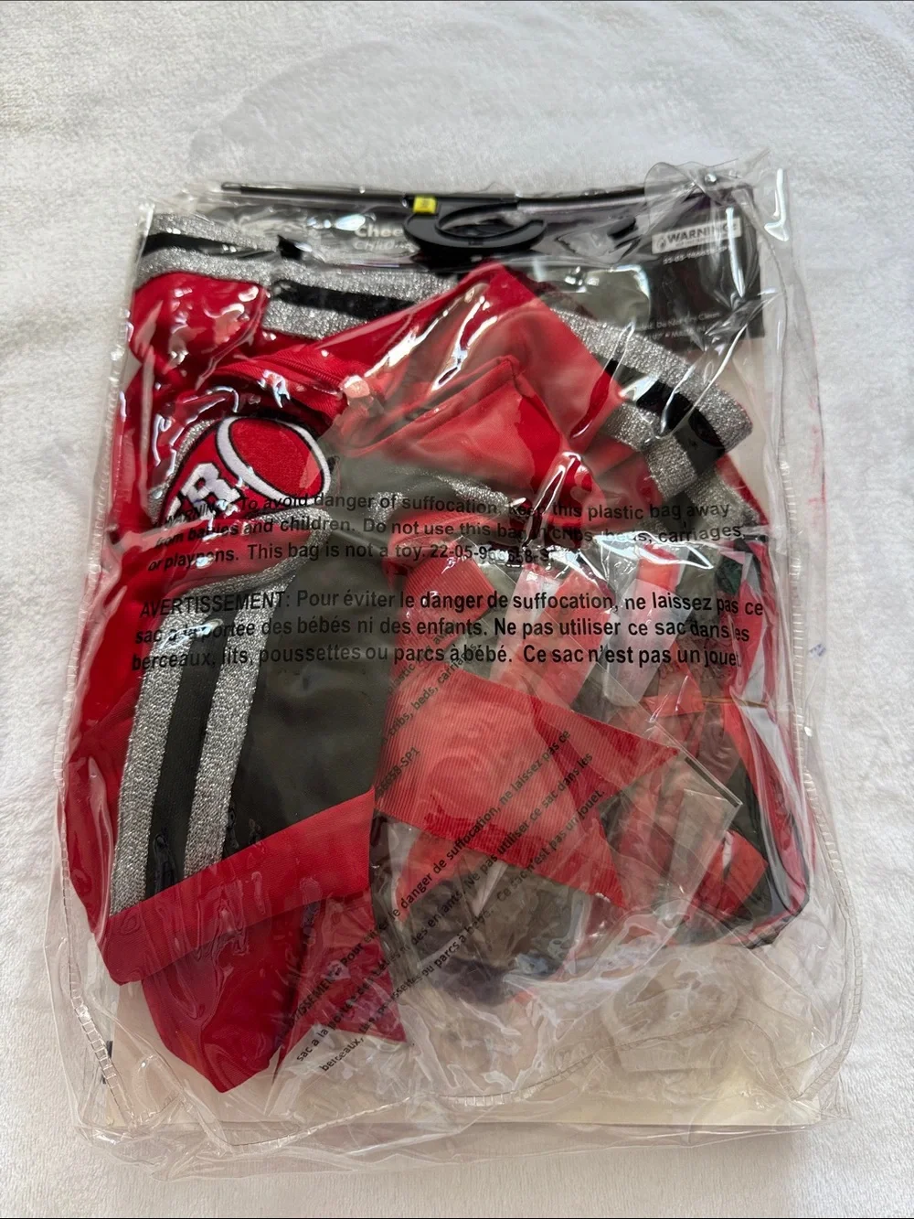 Red & Black Cheerleader Costume - Picture 2 of 2